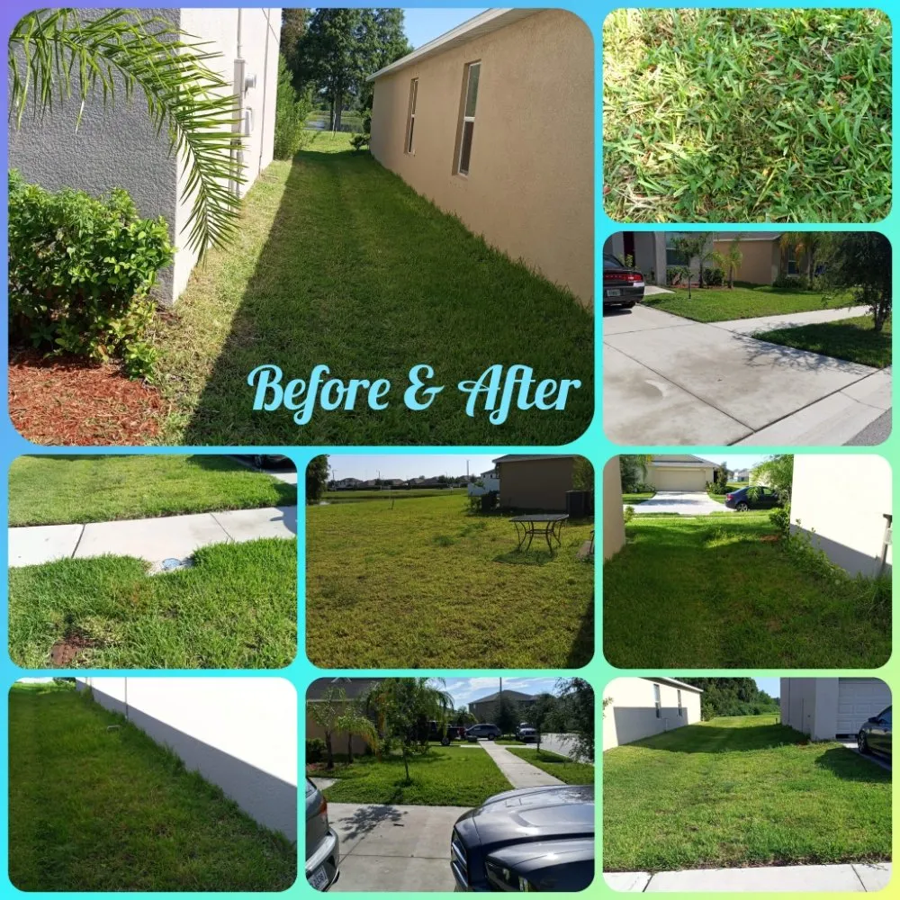 Top-rated garden landscaping with custom design in Gibsonton, FL by L & E Lawn Care