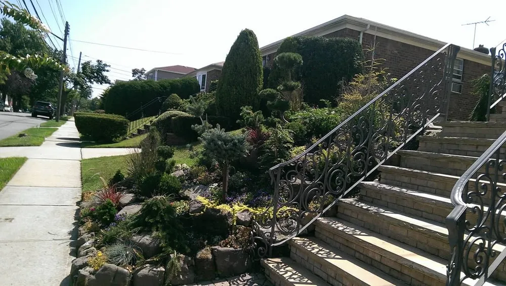 Professional residential landscaping with custom design across Queens, NY - L & G Design Corp