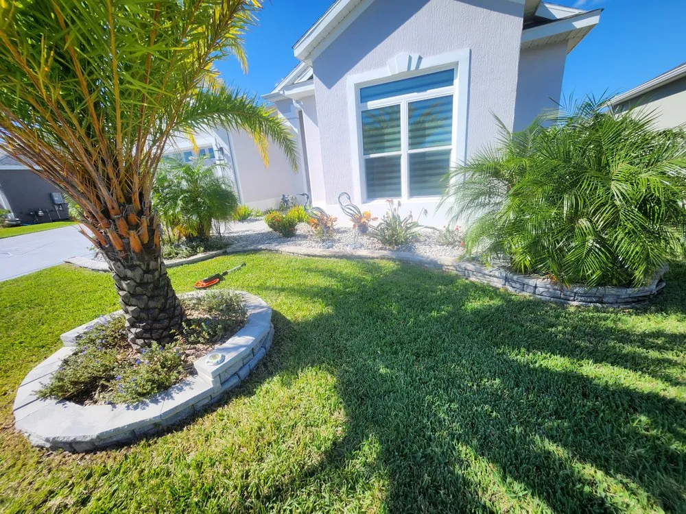 Reliable yard cleanup service with custom design in Orlando, FL by L & J Landscape Design and Maintenance