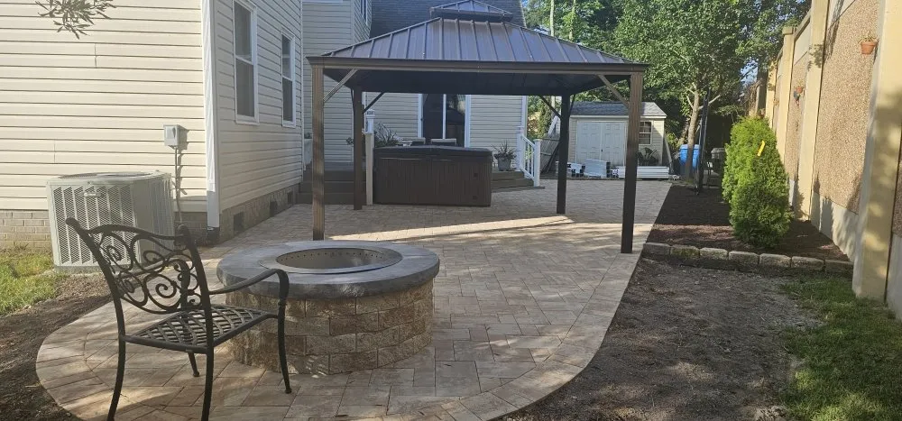 Custom landscape design for beautiful yards in Virginia Beach, VA by L & J's Designs