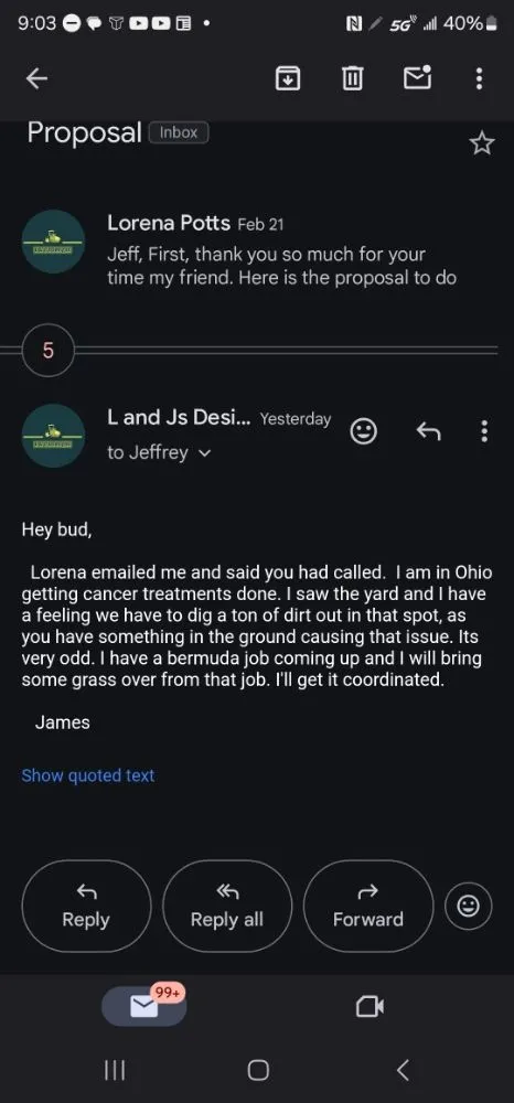 Affordable residential landscaping in Virginia Beach, VA - L & J's Designs