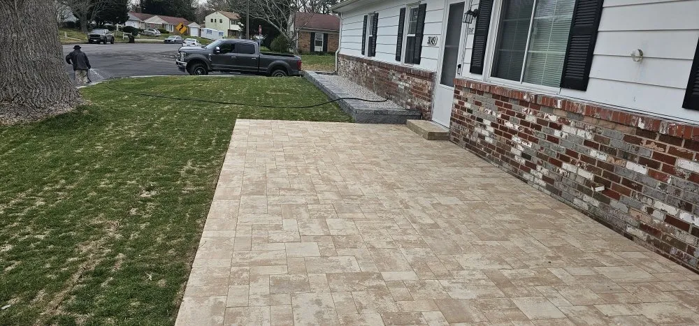 Local outdoor landscaping with custom design in Virginia Beach, VA by L & J's Designs