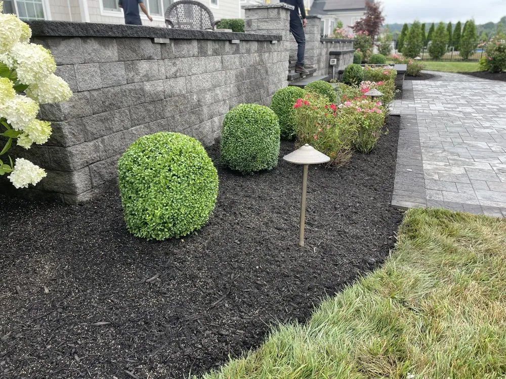 Custom yard cleanup service in Red Bank, NJ by L & L Landscaping