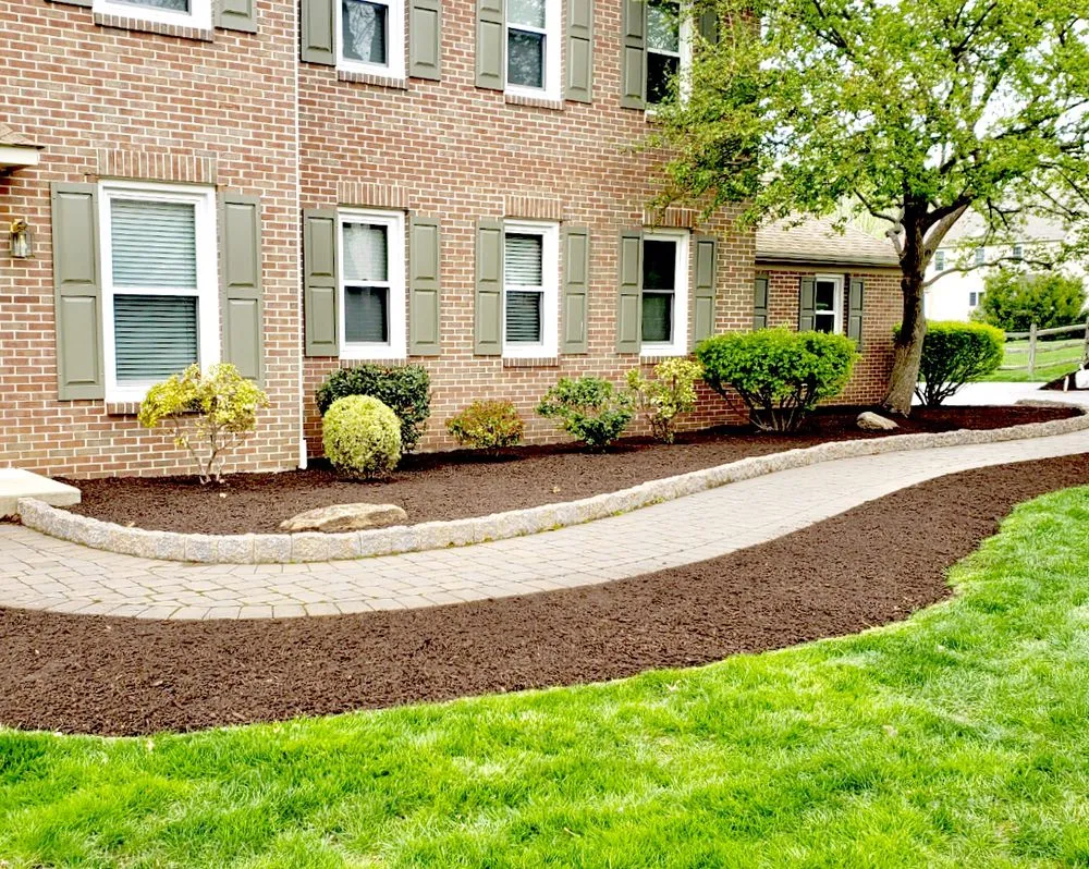 Professional landscaping services for homes in Coatesville, PA by L & M Contractors