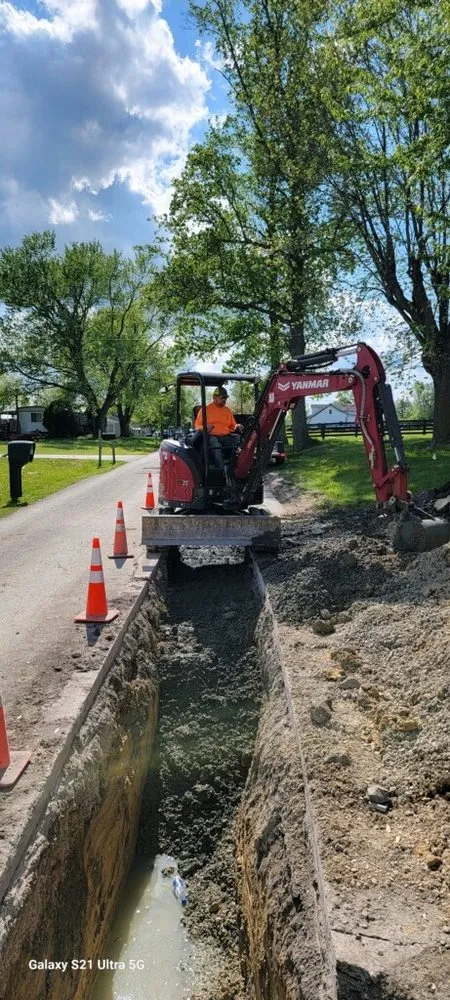 Affordable outdoor landscaping in Mount Sterling, KY by L & M Excavation and Concrete