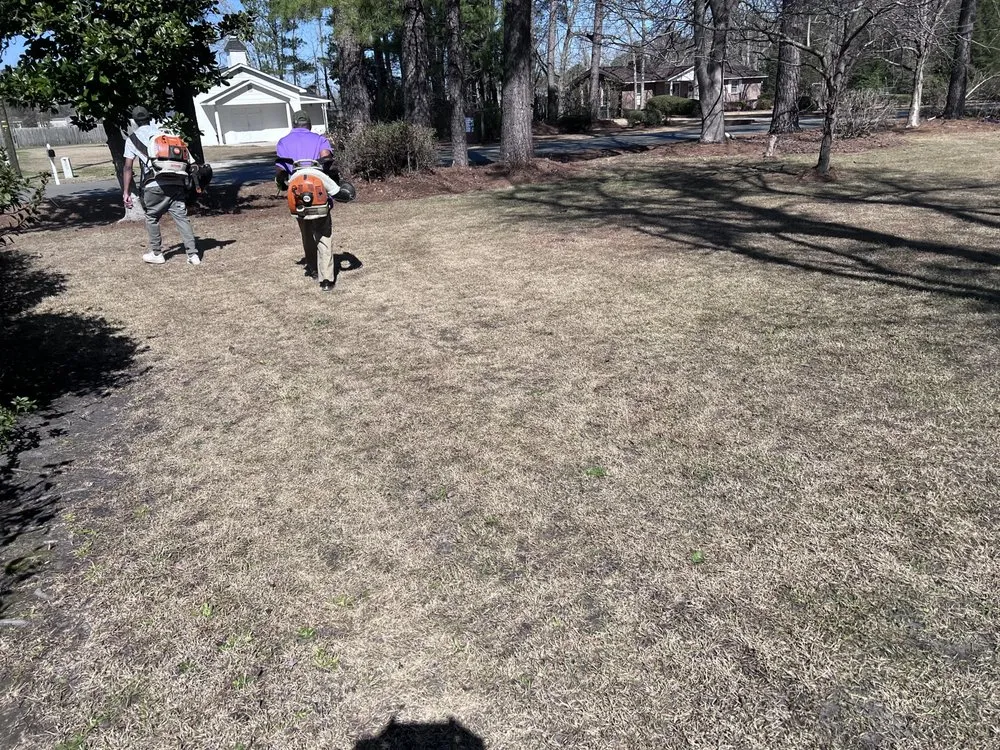 Affordable lawn mowing service for year-round maintenance in Parkton, NC by L & M Lawn Care