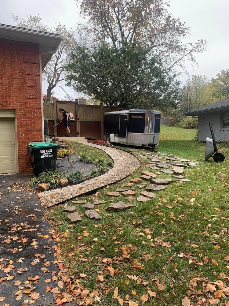 Top-rated landscape installation with custom design in Lexington, KY by L & P Landscaping