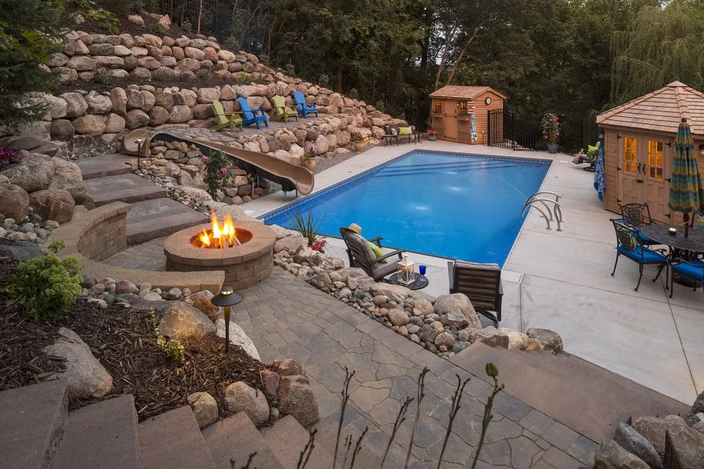 Custom outdoor landscaping for beautiful yards in Minnetonka, MN by L & R Suburban Landscaping