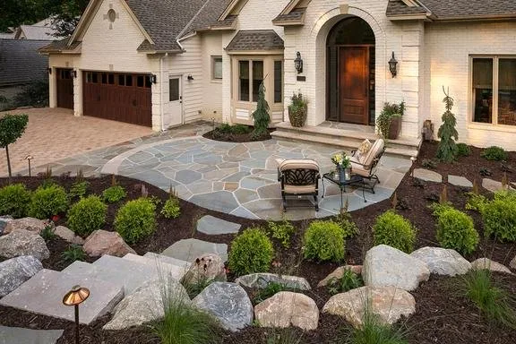 Affordable garden landscaping for residential properties across Minnetonka, MN - L & R Suburban Landscaping