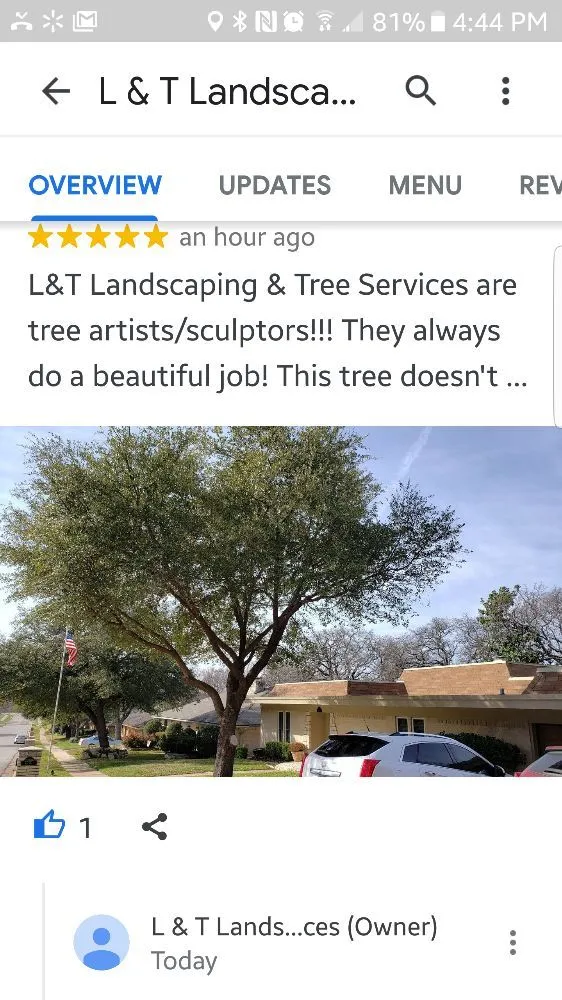 Custom outdoor landscaping near you across Irving, TX - L & T Landscaping
