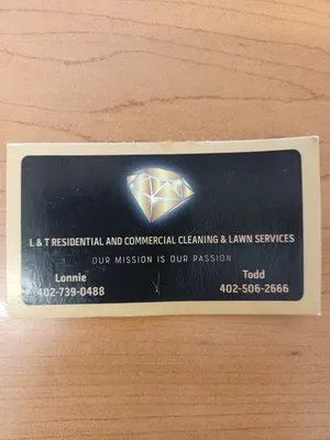 L & T Residential and Commercial Cleaning & Lawn Services Logo
