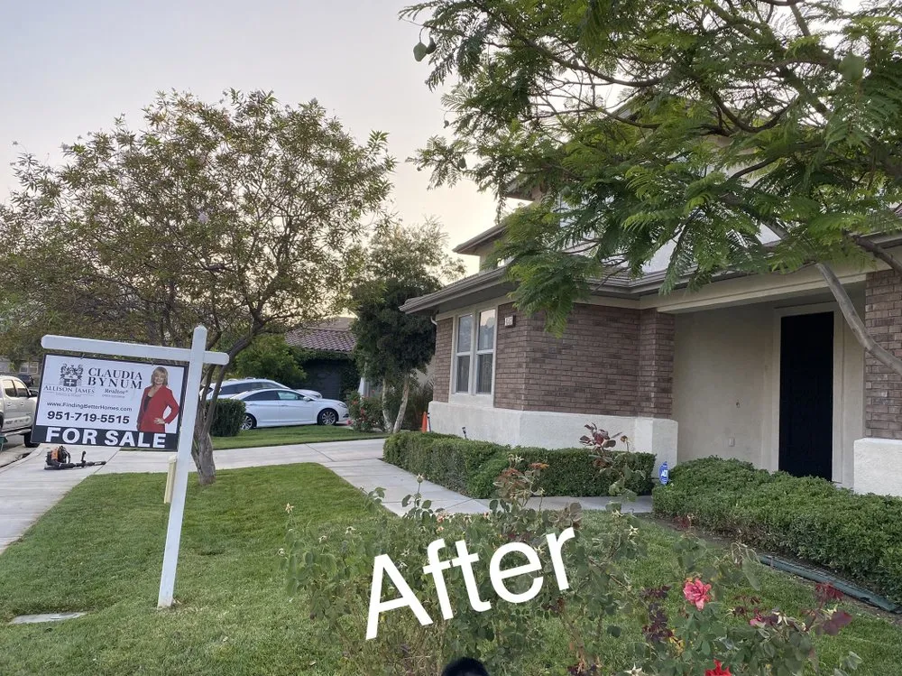 Affordable landscape design in Riverside, CA by L & V Lawn Care