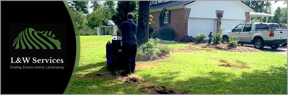 Custom residential landscaping for residential properties across Myrtle Beach, SC - L & W Services