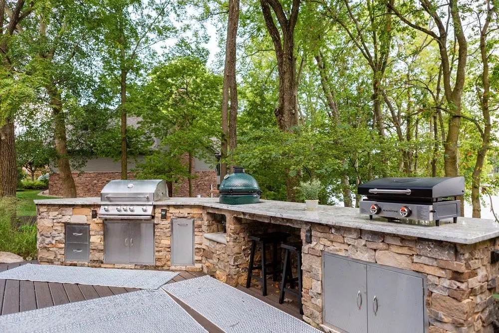 Local lawn care service with custom design across Noblesville, IN - L A Landscapes