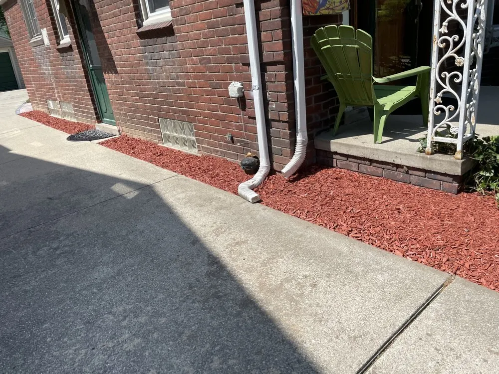 Professional lawn mowing service in Detroit, MI by L A Patios & Landscaping