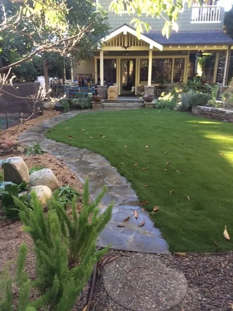 Reliable landscape installation with custom design in West Hollywood, CA by L. A. Turf Company