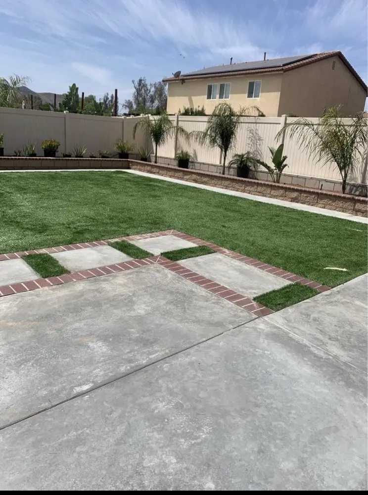 Custom yard maintenance for beautiful yards in Jurupa Valley, CA by L and L Landscaping