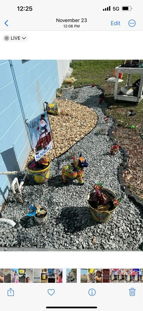 Local outdoor landscaping in St. Petersburg, FL by L and M Complete Care