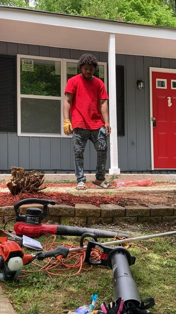 Custom landscape installation for residential properties in Lithonia, GA by L and X General Services