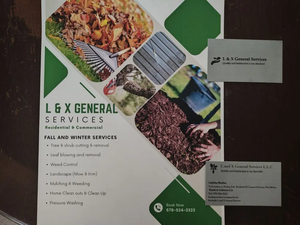 Local landscape installation experts serving Lithonia, GA - L and X General Services