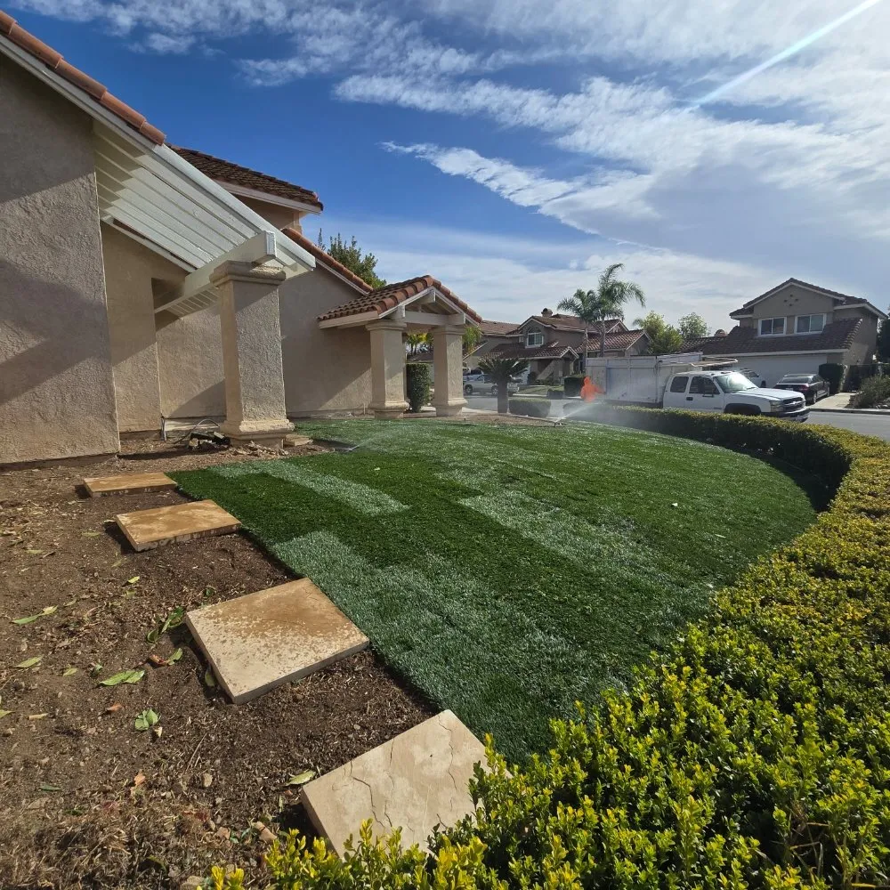 Custom lawn care service experts serving Santa Ana, CA - L Bravo Tree Services
