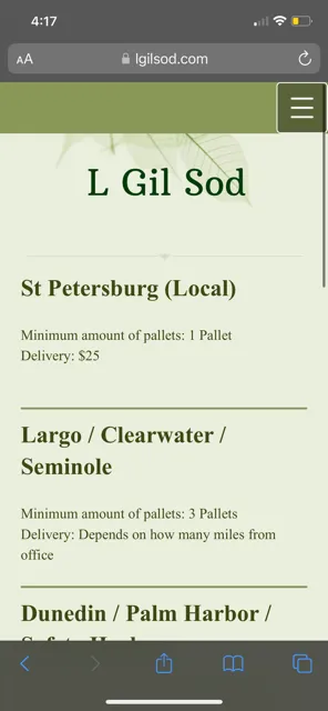 Trusted landscape design in Saint Petersburg, FL - L Gil Sod