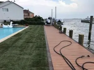 Expert garden landscaping for residential properties in Oakdale, NY by L. I. Elite Lawn Care