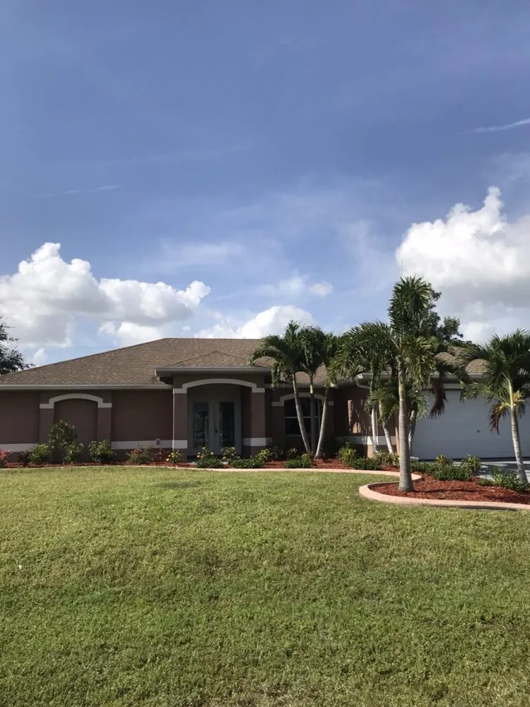 Expert yard maintenance in Cape Coral, FL - L J Decorating Landscape
