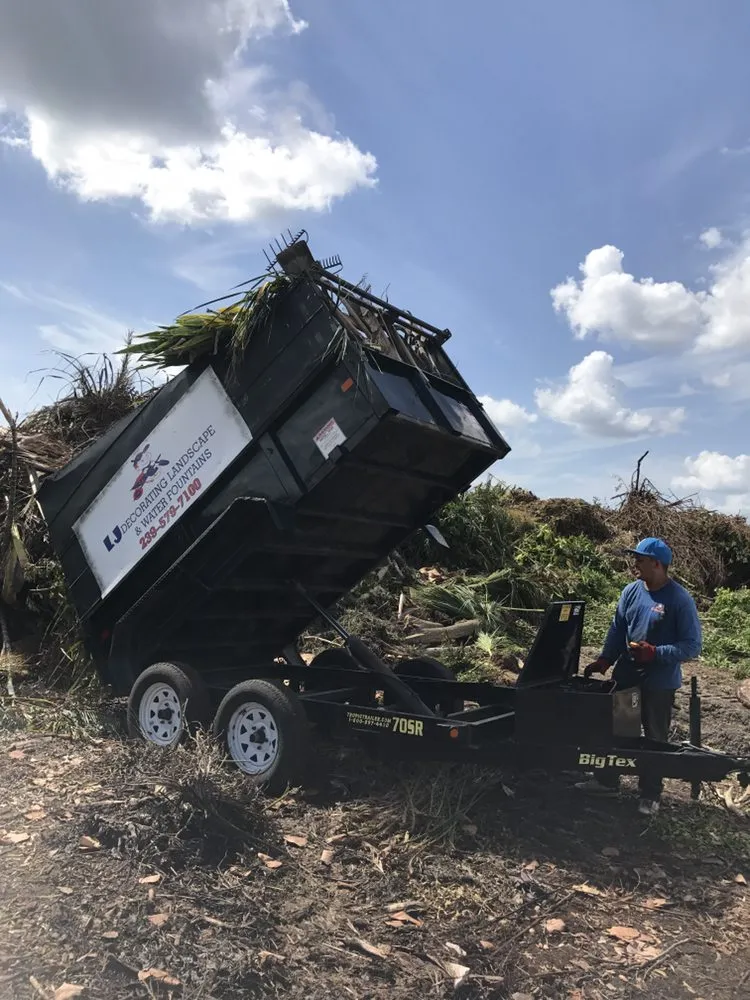 Affordable yard cleanup service for beautiful yards across Cape Coral, FL - L J Decorating Landscape