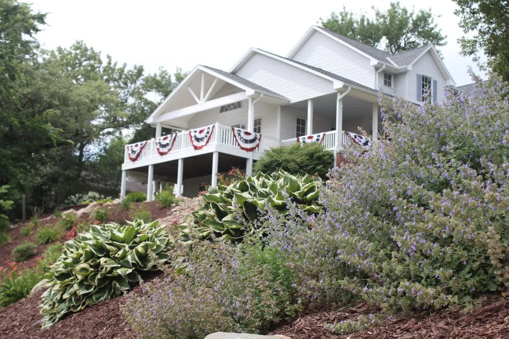 Trusted lawn mowing service for beautiful yards in Omaha, NE by L-Mgt Landscaping & Lawn