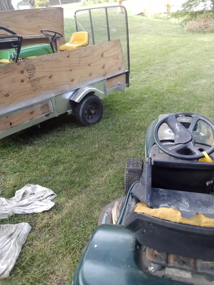 Professional lawn mowing service in Des Moines, IA by L N M Services