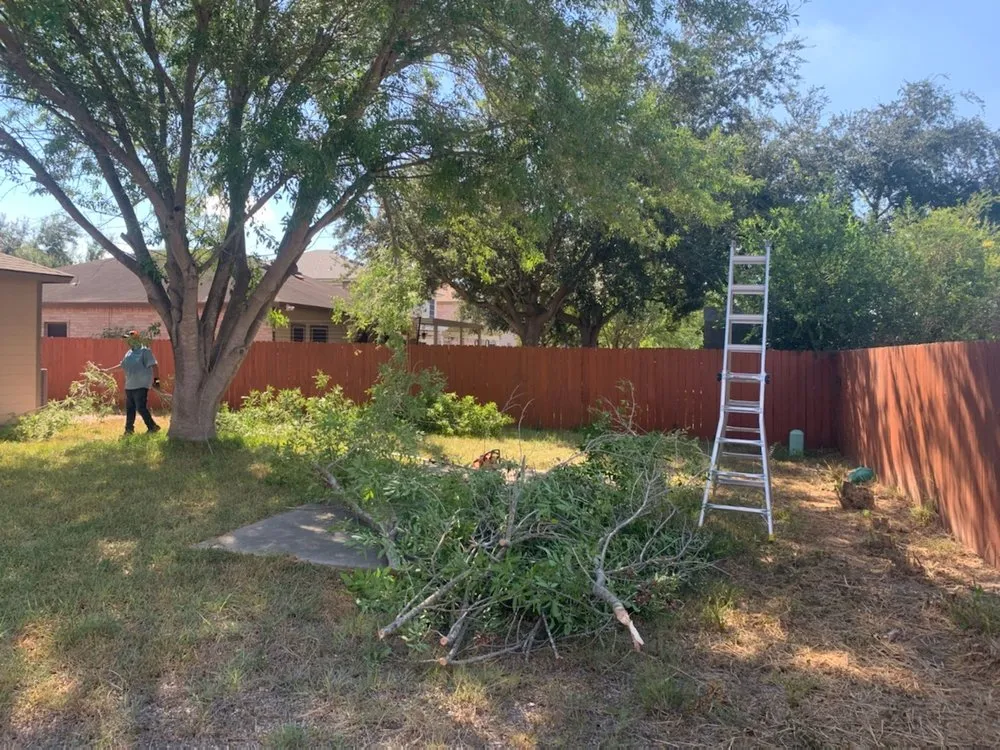 Custom garden landscaping in McAllen, TX by L R J Lawn Services