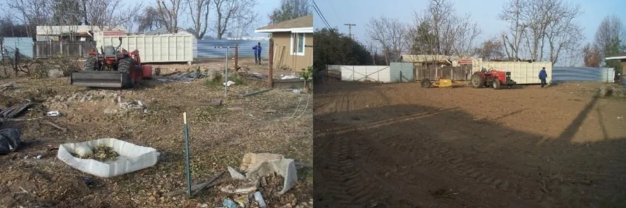 Local outdoor landscaping in Fresno, CA by L R Tractor