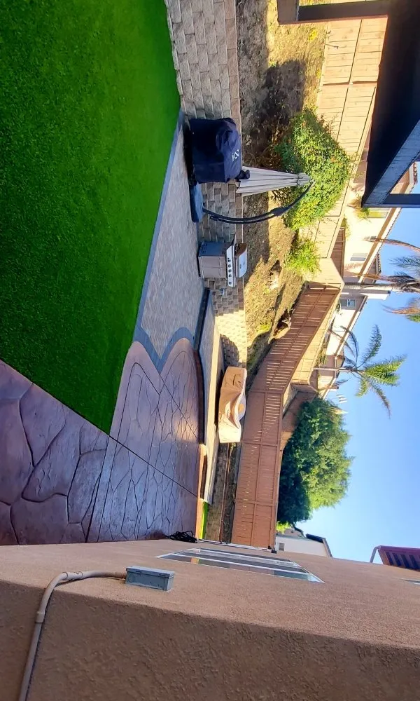 Professional lawn mowing service for beautiful yards in San Diego, CA by L. Raymond's Landscaping & Construction