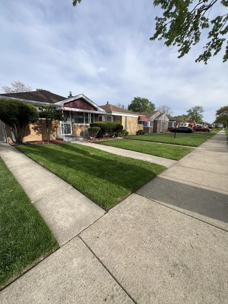 Custom residential landscaping with custom design across Riverdale, IL - L Rojas Landscaping