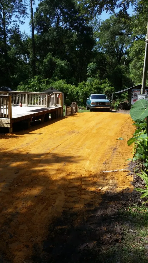 Professional yard cleanup service for residential properties across Dade City, FL - L S Wilson Services