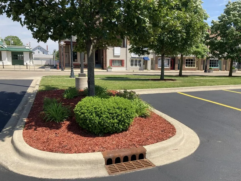 Expert garden landscaping for year-round maintenance in Decatur, IL by L Squared Aesthetics