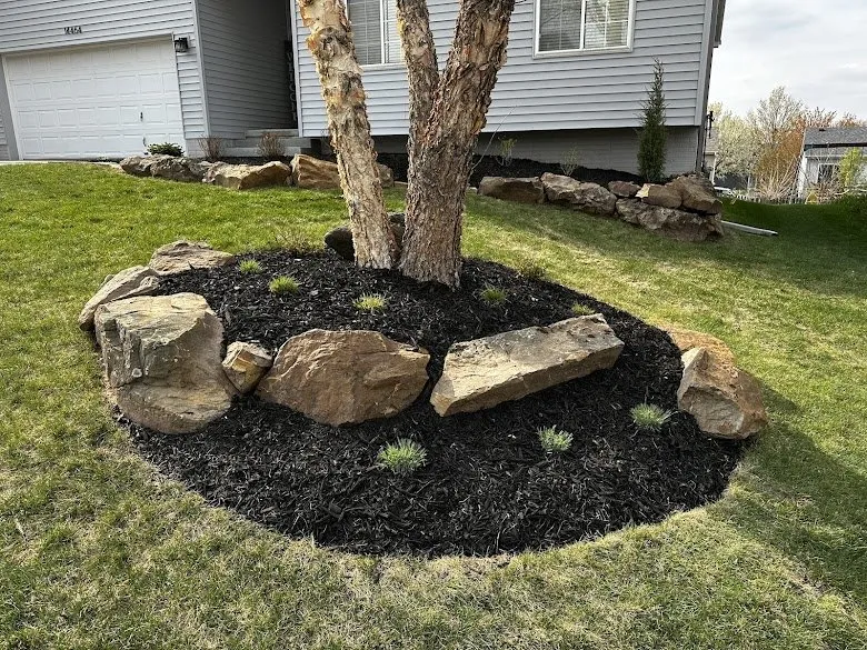 Trusted outdoor landscaping with custom design in Omaha, NE by La Bendicion
