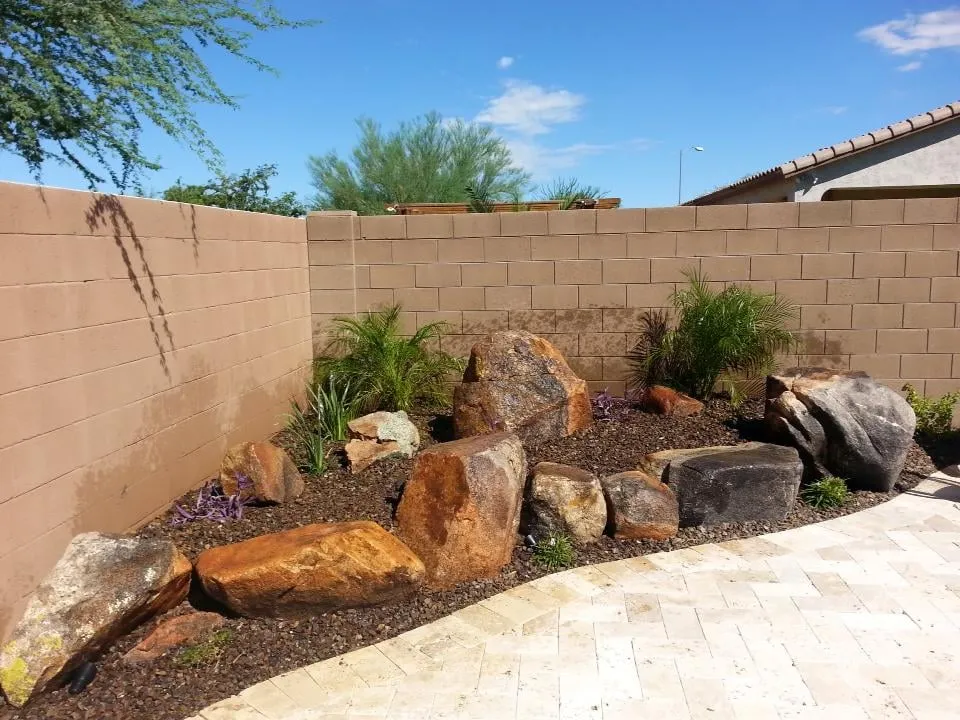 Local landscape installation for residential properties in Glendale, AZ by LA Development