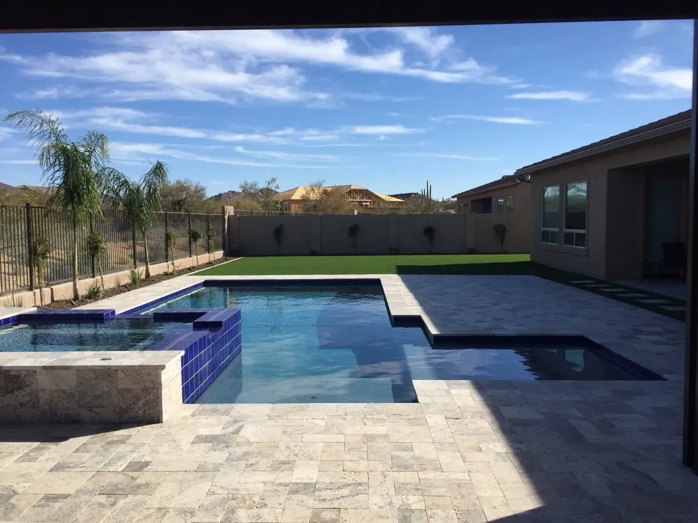 Local outdoor landscaping for residential properties in Glendale, AZ by LA Development