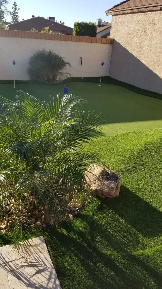 Professional residential landscaping for residential properties in Glendale, AZ by LA Development