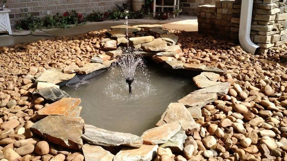 Custom residential landscaping in Saraland, AL by LA Faith Landscape Design