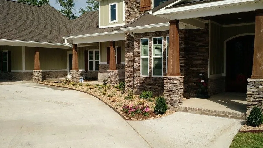Reliable yard cleanup service for year-round maintenance in Saraland, AL by LA Faith Landscape Design