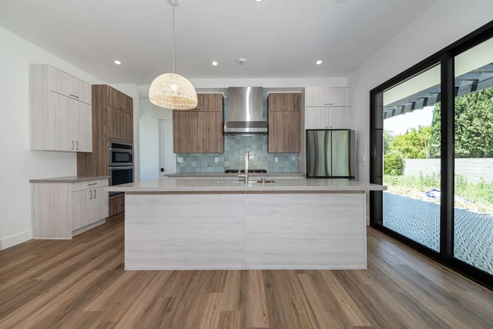 Professional landscape installation in Woodland Hills, CA - LA Family Builders