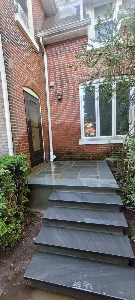 Affordable landscape installation for homes in Camden, NJ by L&A Hardscaping and Landscaping