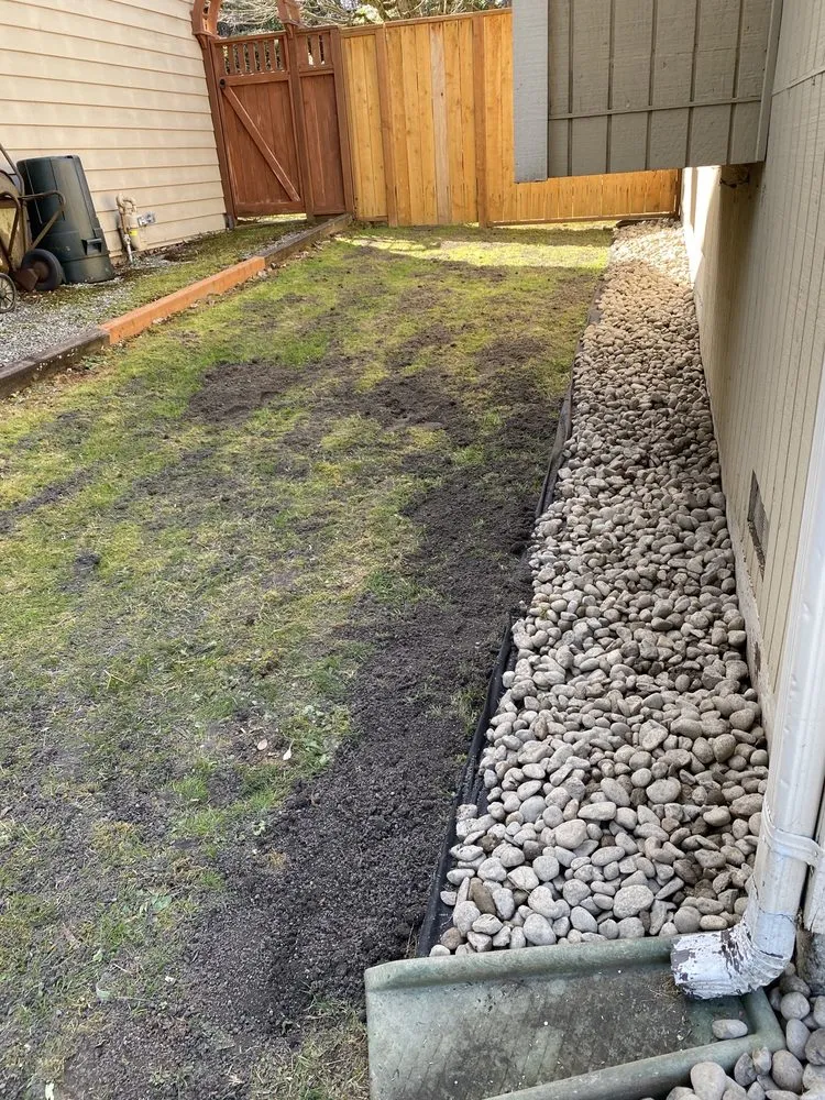 Professional lawn mowing service for residential properties in Seattle, WA by LA landscape