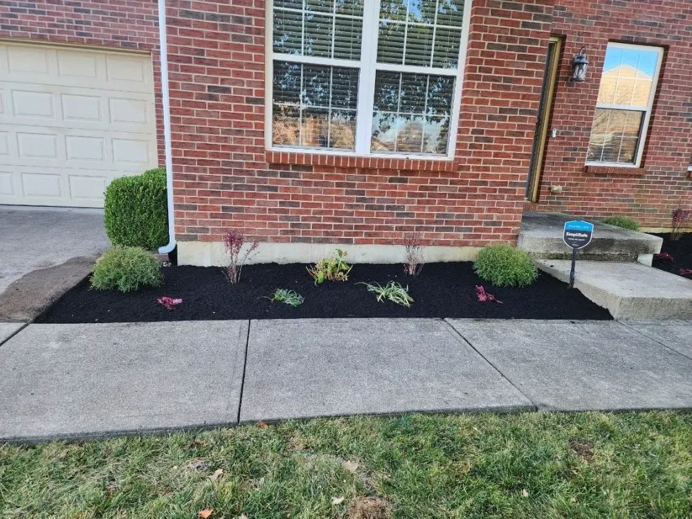 Custom yard cleanup service for year-round maintenance in Cincinnati, OH by L&A Landscaping