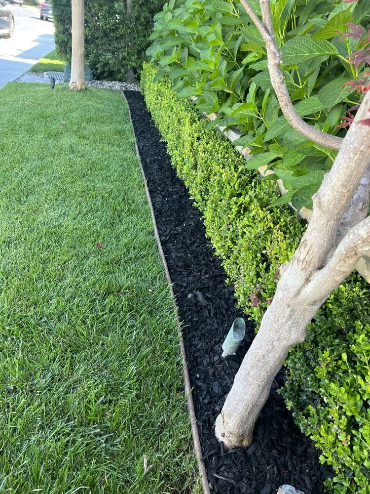 Custom garden landscaping for beautiful yards in Costa Mesa, CA by LA Landscaping