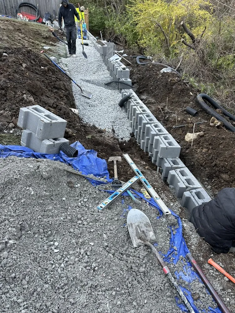 Custom garden landscaping in Independence, MO - La landscaping