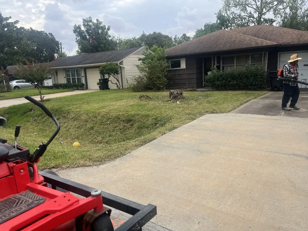 Affordable landscaping services for beautiful yards in Cleveland, TX by L&A Lawn Care